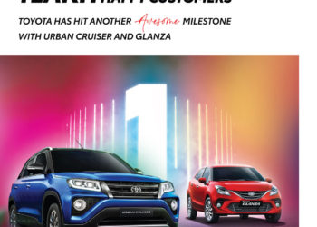 Toyota Glanza and Urban Cruiser post 1 lakh unit sales