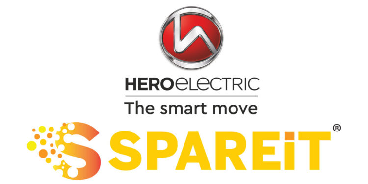 Hero Electric SpareIt partnership