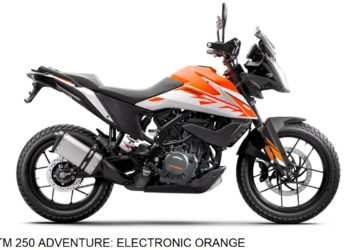 2022 KTM 250 Adventure launched at Rs. 2.35 lakhs