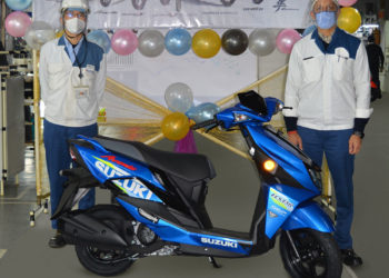 Suzuki 2 Wheelers rolls out 6 millionth vehicle from its Gurugram plant