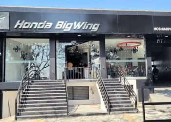 Honda 2Wheelers opens BigWing showroom in Hoshiarpur (Punjab)
