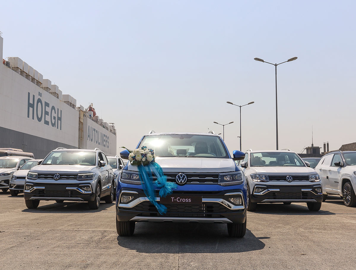 Volkswagen T-Cross Exports Commence - 1,232 units shipped to Mexico - Vimarsana News