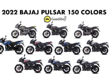 2022 Bajaj Pulsar 150 Colors - All Color Options
