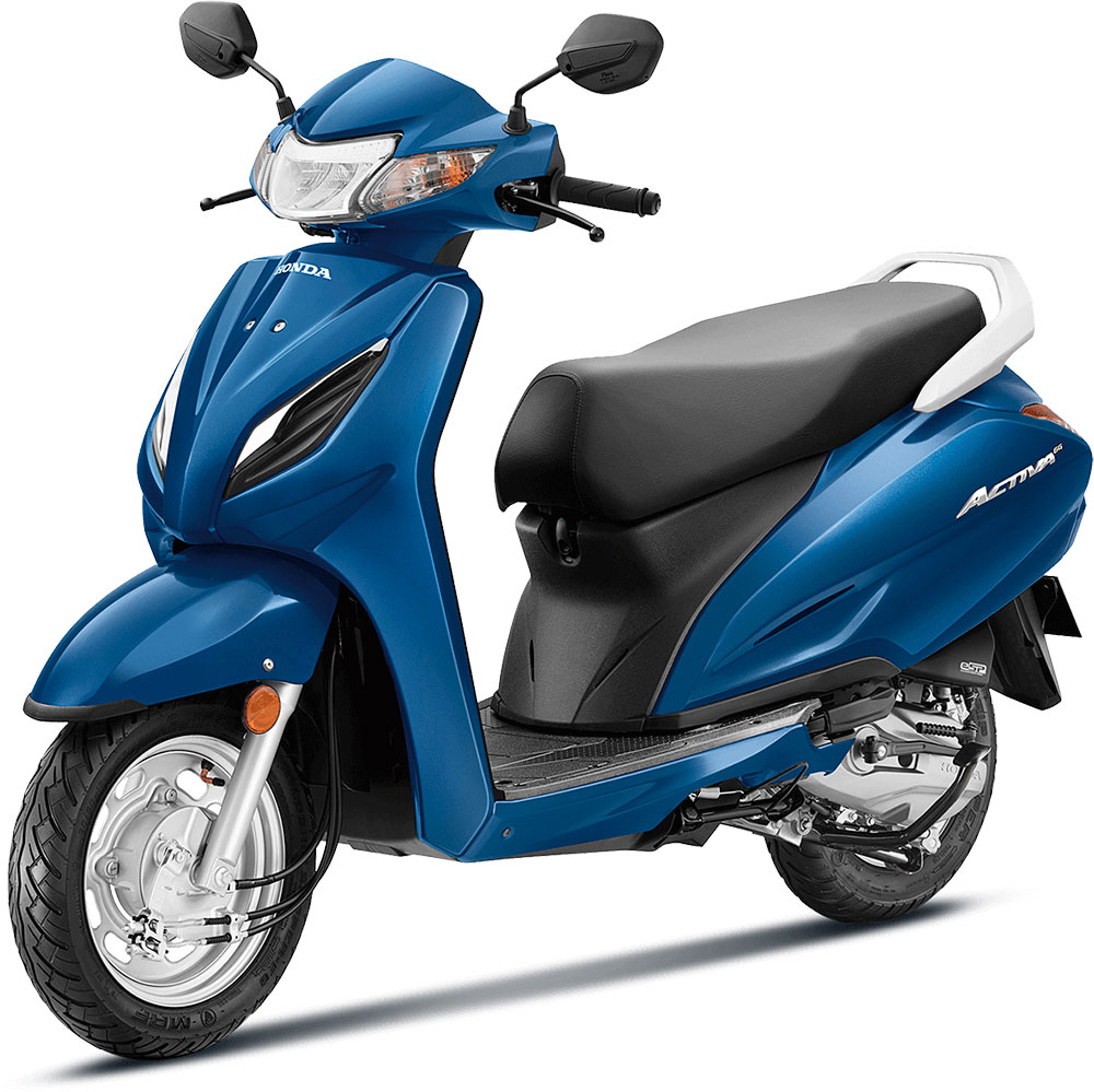 2022 Honda Activa 6G Blue Color Decent Blue color
