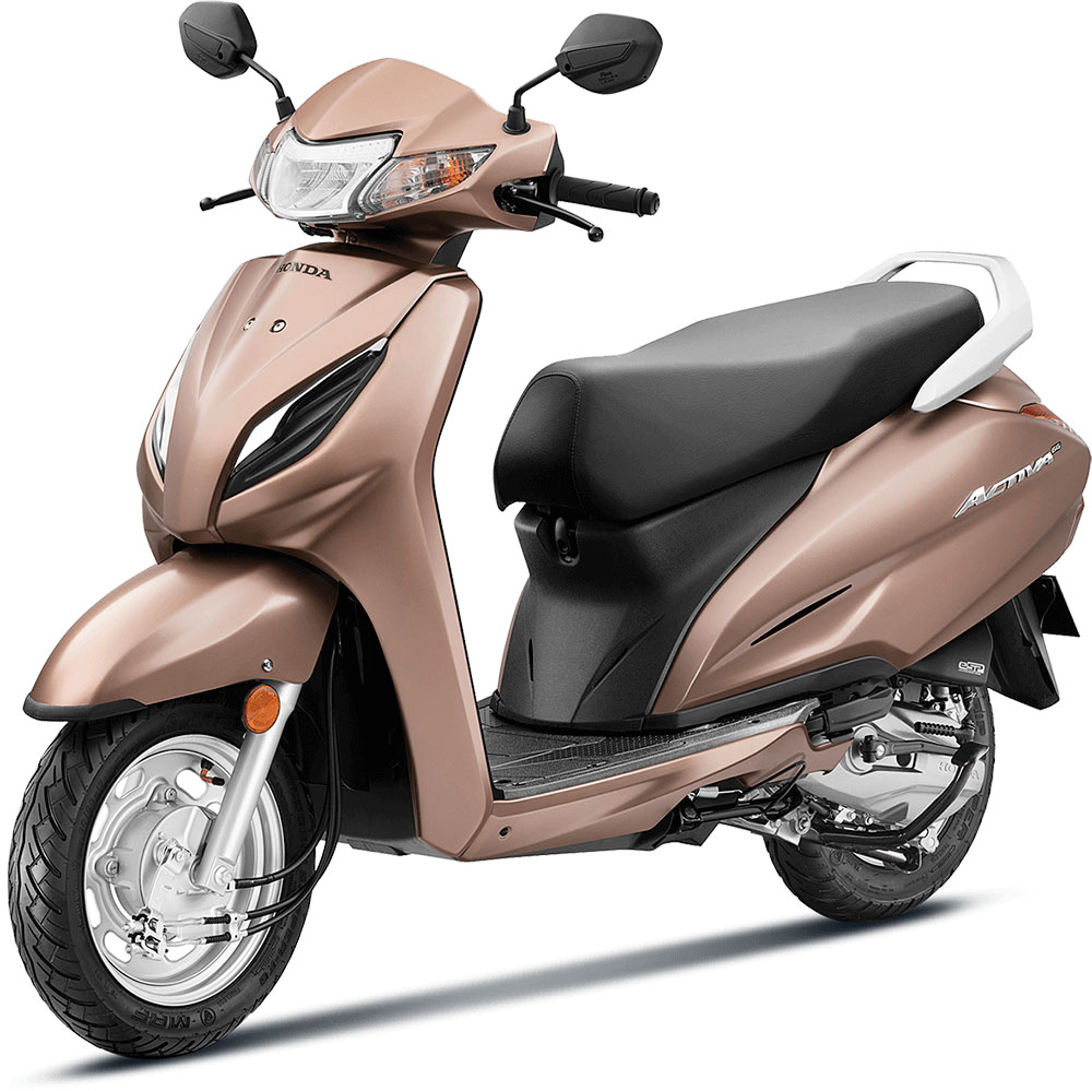 2022 Honda Activa 6G Copper Color - Matte Magnificent Copper Metallic color