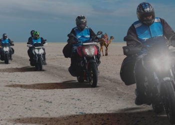 Bajaj Auto kicks off Dominar Rides with the Rann of Kutch Tour