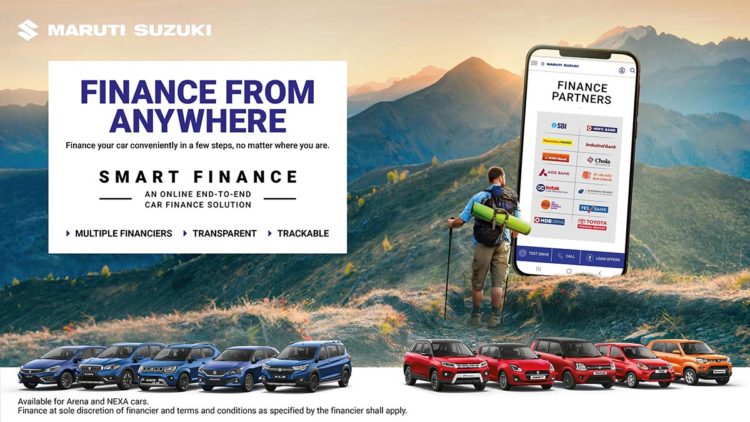 Maruti Suzuki Smart Finance brings “Finance from Anywhere”
