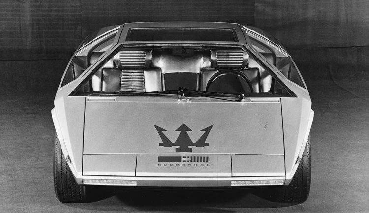 Maserati Boomerang turns 50
