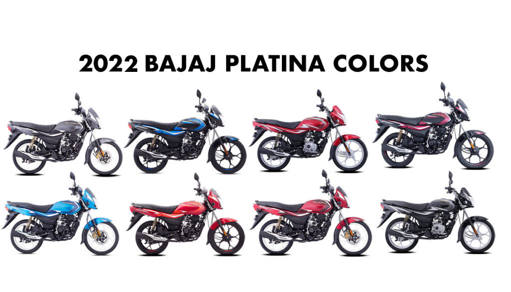 2022 Bajaj Platina Colors Platina 2022 Model