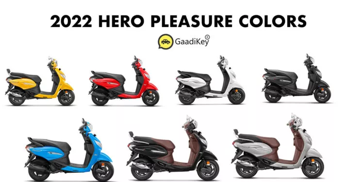 2022 Hero Pleasure+ Colors All Color options New
