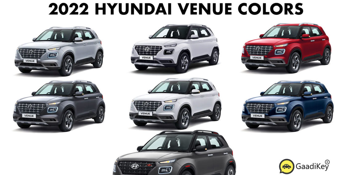 2022 Hyundai Venue Colors - All Colors with Photos