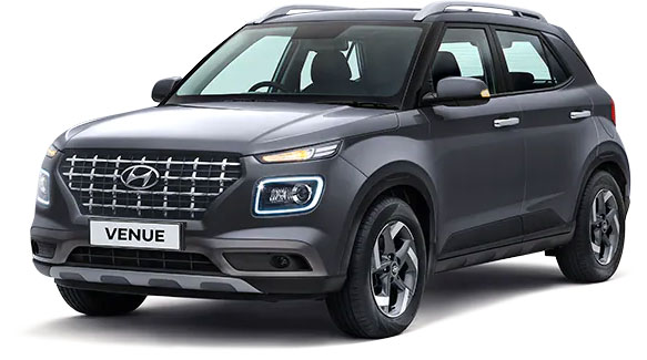 2022 Hyundai Venue Grey Color (Titan Grey)