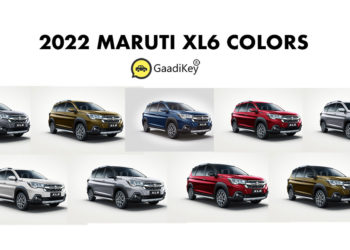 2022 model All New Maruti XL6 Colors and latest