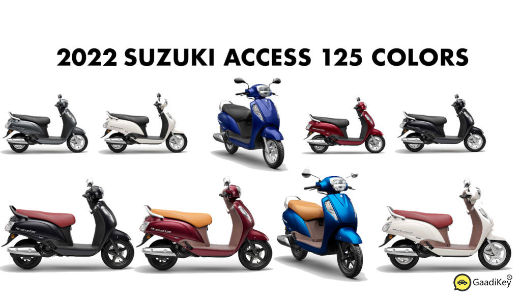 2022 Suzuki Access Colors