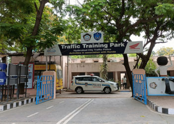 Honda 2W celebrates 7th anniversary of Traffic Training Park in Hyderabad