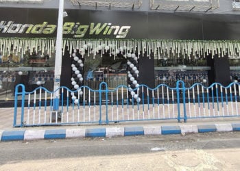 Why did Honda open BigWing Topline showroom in Kolkata?
