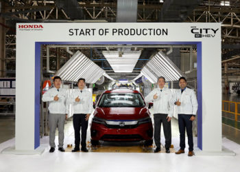 New Honda City Electric Hybrid Production Commences