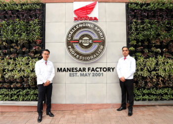 Honda 2 Wheelers transforms Manesar plant as a Global Resource Factory