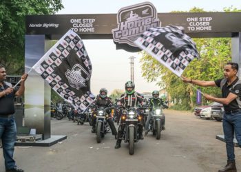 Honda 2 Wheelers India flags off “Honda Homecoming Fest”