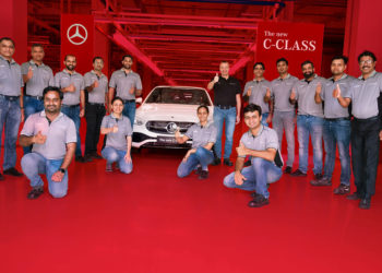 New Mercedes-Benz C-Class rolls out of Chakan Plant