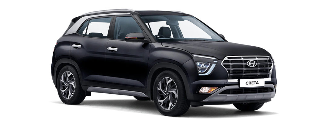 2022 Hyundai Creta Black Color (Phantom Black)