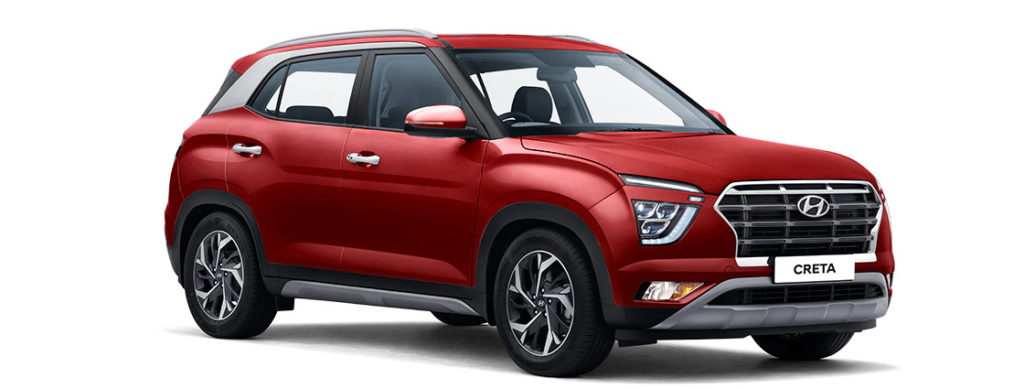 2023 Hyundai Creta Red Color (Red Mulberry) - 2023 Creta Red Color Mulberry Red color option