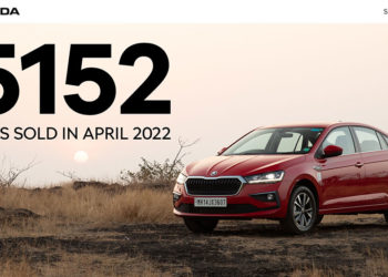 Skoda Auto India sells 5,152 units in April 2022