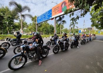 Royal Enfield’s Clean-up ride on World Environment Day