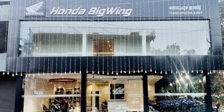 Honda BigWing Showroom Kerala Thodupuzha