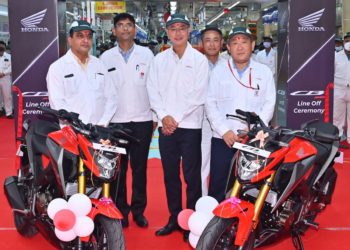 Honda CB300F dispatches commence  from Vithalpur Factory