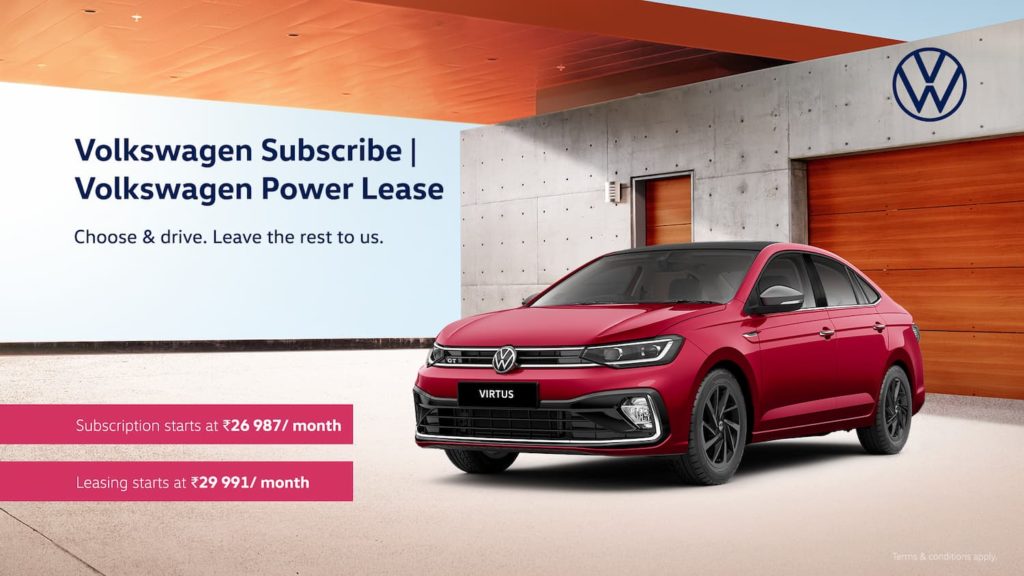 Volkswagen Virtus Subscription and Leasing