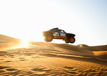 First endurance test for the Audi RS Q e-tron E2