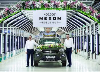 Tata Motors celebrates roll-out of 400,000th unit of Nexon