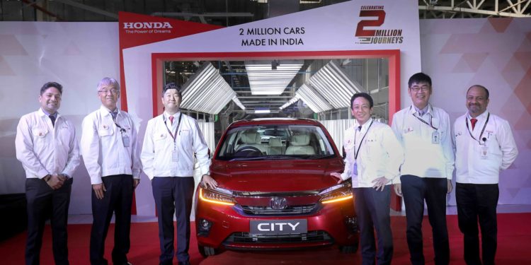 Honda Cars Production Roll out