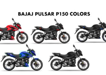 Bajaj Pulsar P150 Colors