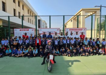 Honda 2 Wheelers conducts Road Safety Awareness Campaign in Rajasthan