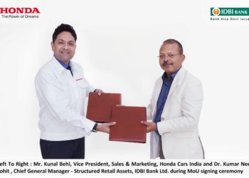 Honda Cars partners with IDBI Bank for Customer Finance schemes