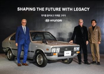 Hyundai, Italian Design firm GFG Style rebuild 1974 Pony Coupe Concept