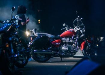 Royal Enfield Super Meteor 650 in 7 colors at Day 1 of Rider Mania