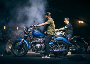 Royal Enfield Super Meteor 650 in 7 colors at Day 1 of Rider Mania