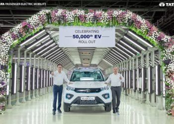 Tata Motors rolled out 50,000th EV in India