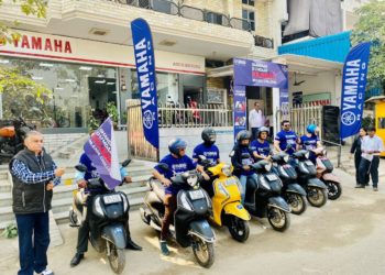 Yamaha scooter clocks 91.67 kmpl in Mileage challenge activity