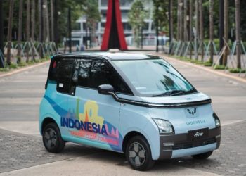 Wuling Uses Special Livery for 300 Air EV as The Official Car G20 Summit