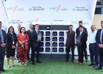 Honda begins Battery Swap Service at BMRCL Metro Stations