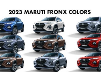 All New Maruti FRONX Colors - All Colors New Maruti FRONX SUV