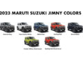 2023 Maruti Jimny Colors - Suzuki Jypsy or Suzuki Jipsy 2023 - New Maruti JIMNY 2023 model All Colors