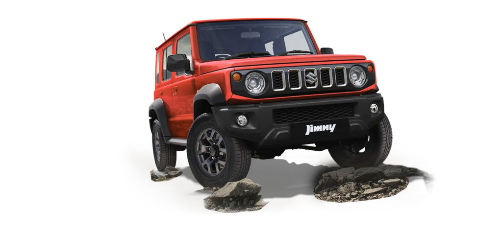 2023 Maruti Jimny Red Color (Sizzling Red)