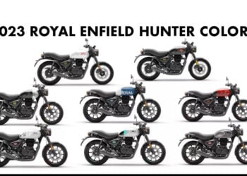 2023 Royal Enfield Hunter 350 Colors: Blue, Red, Black (8+ Colors)