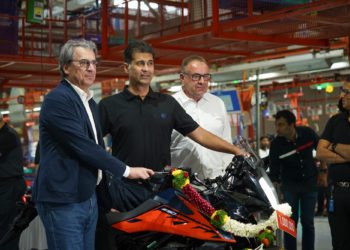 1 Millionth KTM motorcycle races out of Bajaj Auto’s Chakan plant