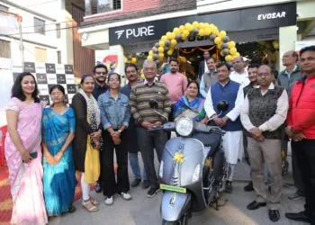PURE EV launches its newest EV showroom in Indore
